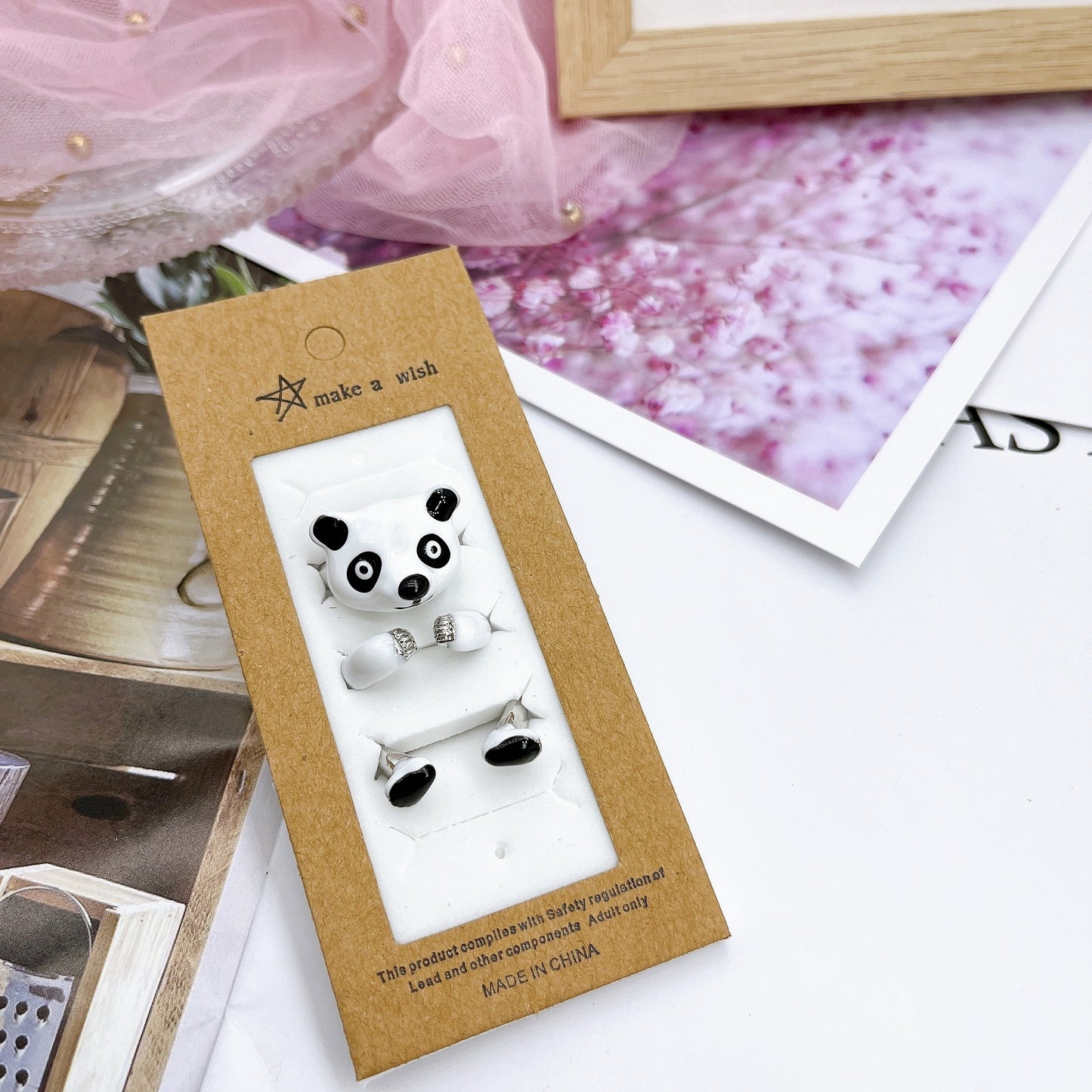 Panda Combination Ring Set