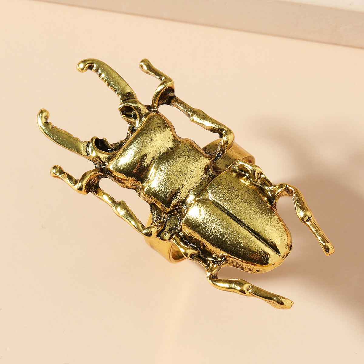 Beetle Finger Ring