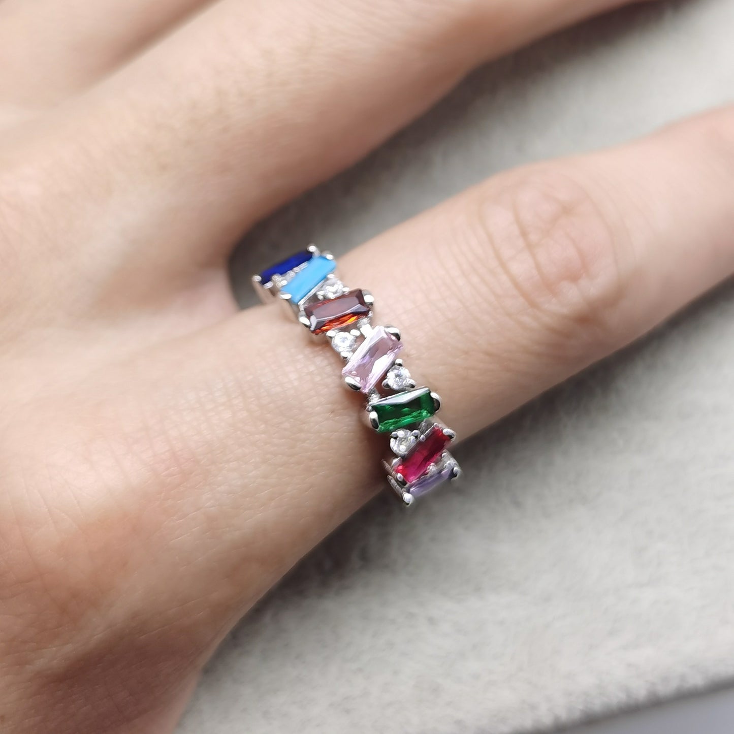 S925 Sterling Silver Treasure Ring