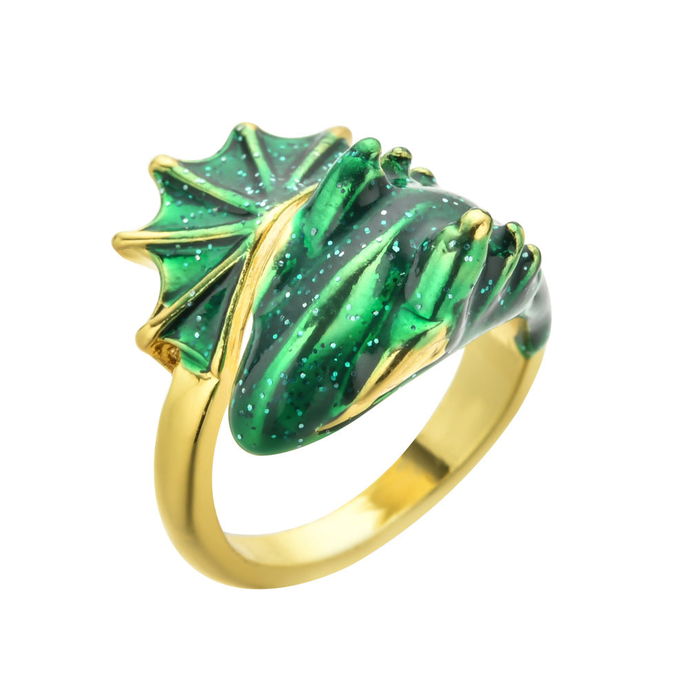 Jade Dragon Ring
