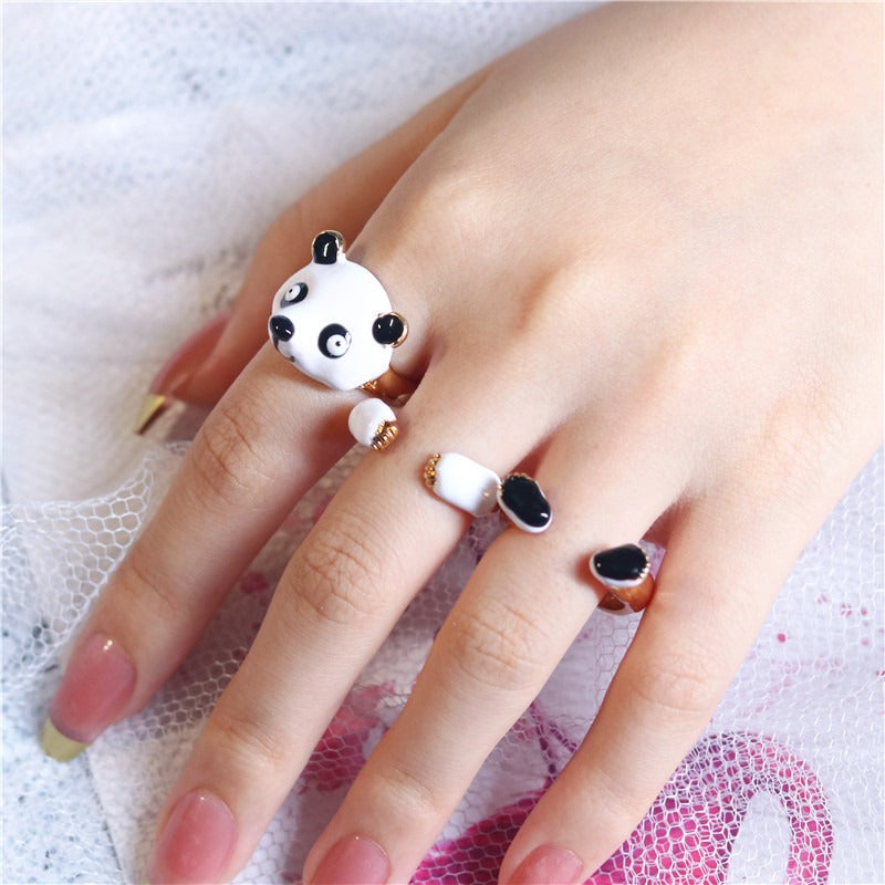 Panda Combination Ring Set