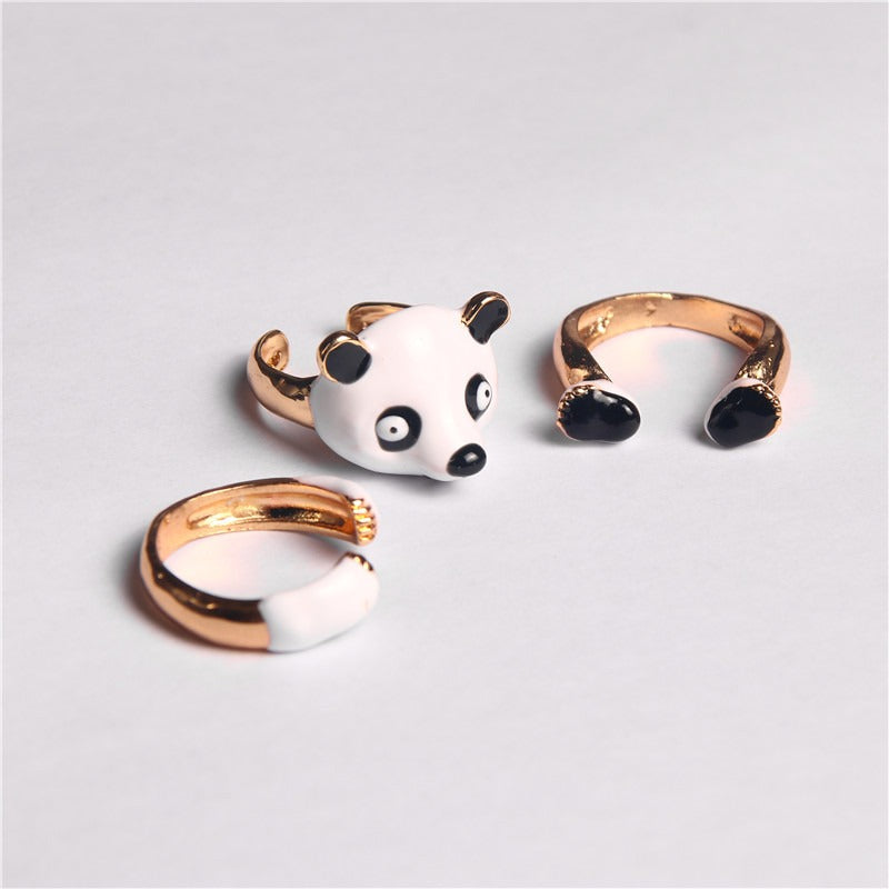 Panda Combination Ring Set