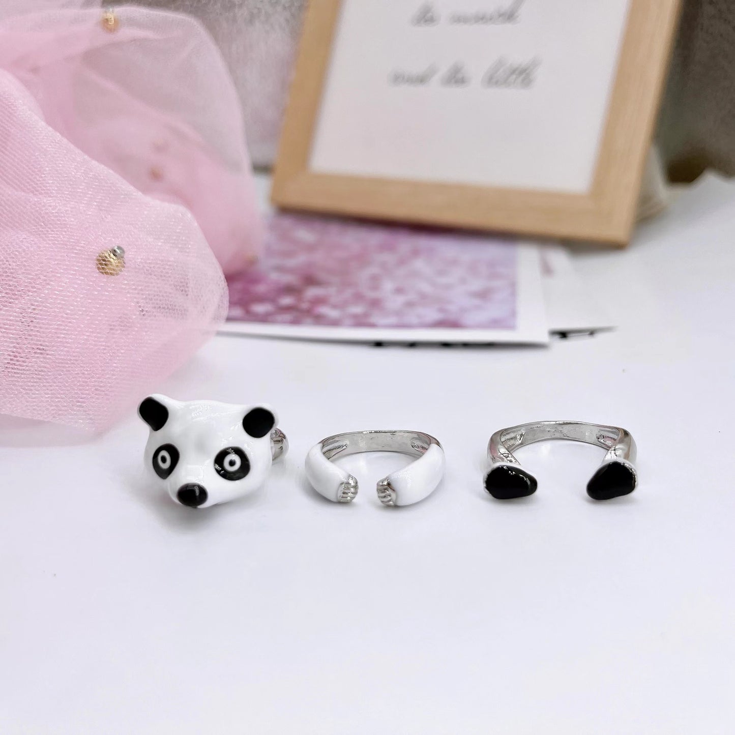 Panda Combination Ring Set