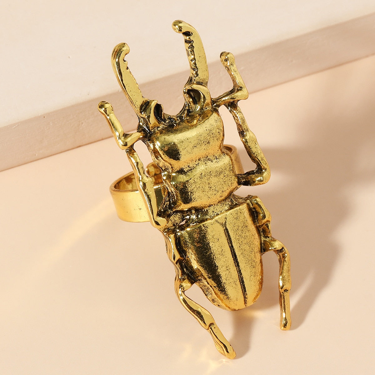 Beetle Finger Ring