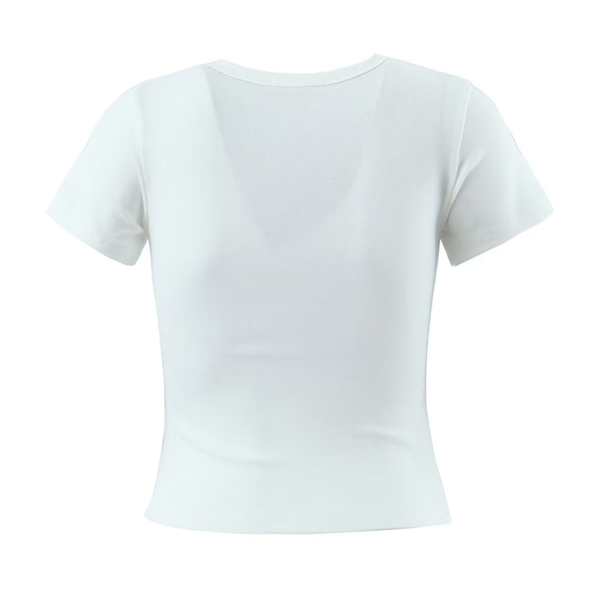 Mushroom Slim Fit Short Sleeve Top