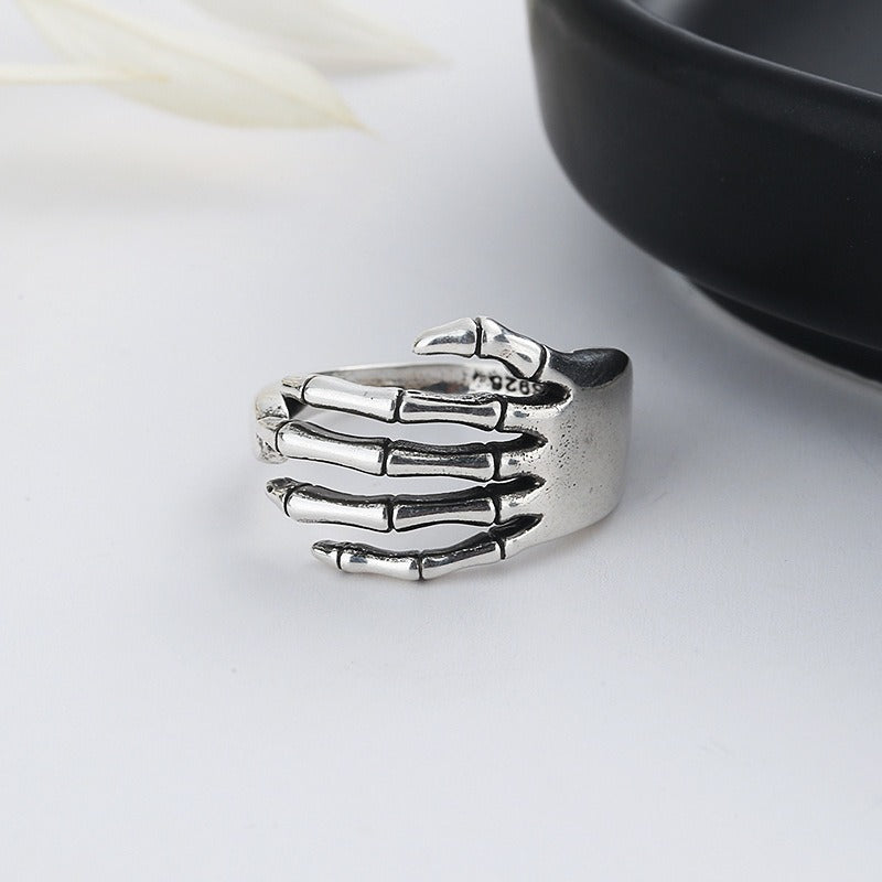 Skeleton Claw Ring
